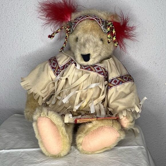 Vintage 1991 Fluffy Vanderbear "The Desert Beauty" nwt - Picture 7 of 7